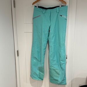 KJUS Women's Aqua color Ski Pants size L (40)